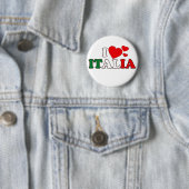 I Love Italia Button (In situ)