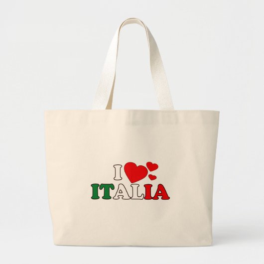 I Love Italia Canvas tas (Voorkant)