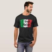 I love Italia Italy 2021 T-shirt (Voorkant volledig)