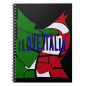 I Love Italia Notitieboek (Voorkant)