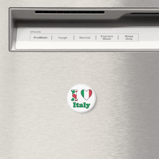 I love Italy magnet (Insitu (Vaatwasser))