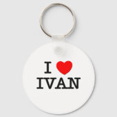 I Love Ivan Sleutelhanger (Voorkant)