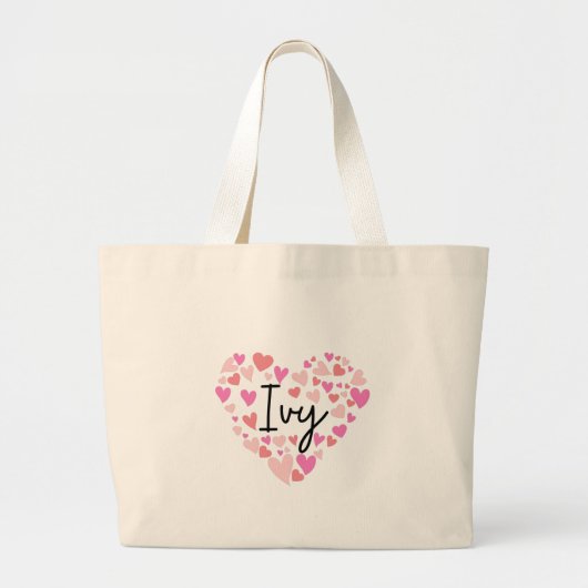 I love Ivy Grote Tote Bag (Voorkant)