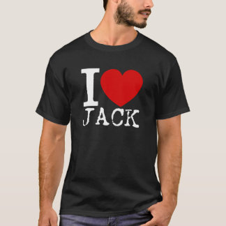 I Love Jack (White) T-shirt