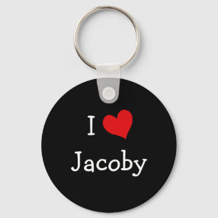 I Love Jacoby Sleutelhanger