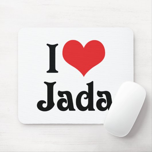 I Love Jada Muismat (Met muis)