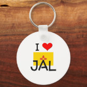 I Love Jal New Mexico Sleutelhanger (Voorkant)