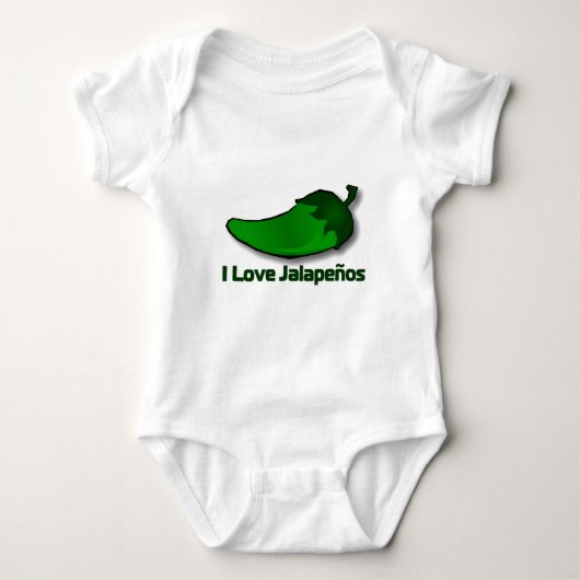 I Love Jalapenos Romper (Voorkant)