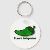 I Love Jalapenos Sleutelhanger (Voorkant)