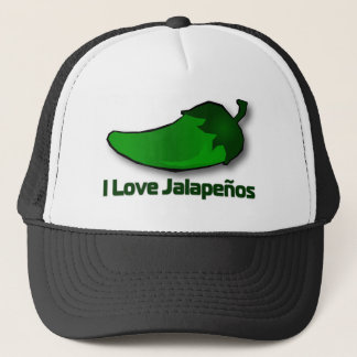 I Love Jalapenos Trucker Pet