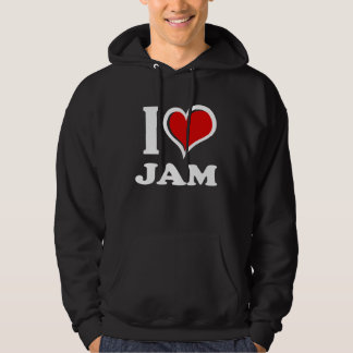 I Love Jam I Heart Hoodie