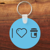 I Love Jam Sleutelhanger (Voorkant)