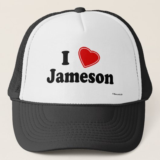 I Love Jameson Trucker Pet (Voorkant)