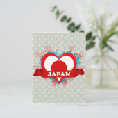  I Love Japan Briefkaart (Staand voorkant)