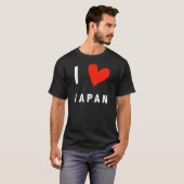 I LOVE JAPAN T-shirt (Voorkant volledig)