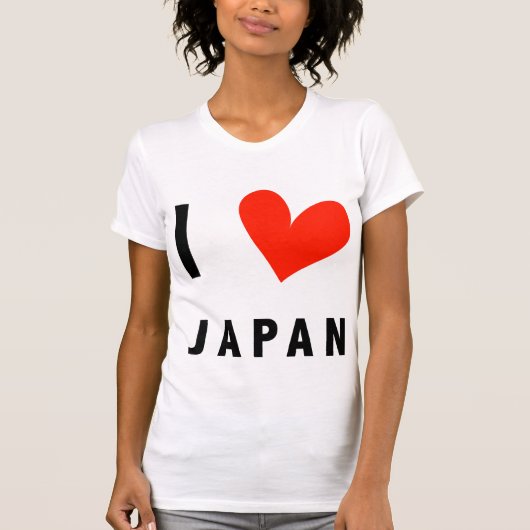 I LOVE JAPAN T-Shirt (Voorkant)