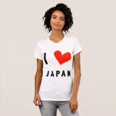 I LOVE JAPAN T-Shirt (Voorkant volledig)