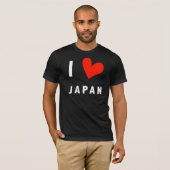 I LOVE JAPAN T-shirt (Voorkant volledig)