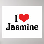 I Love Jasmine Poster (Voorkant)