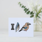 I Love Jays Briefkaart (Staand voorkant)
