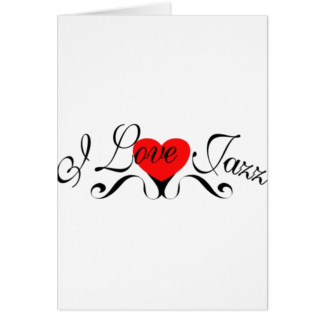 I Love Jazz (Voorkant)