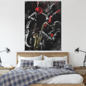 I Love Jazz Music Canvas Print - Painting Art (Insitu (Slaapkamer))