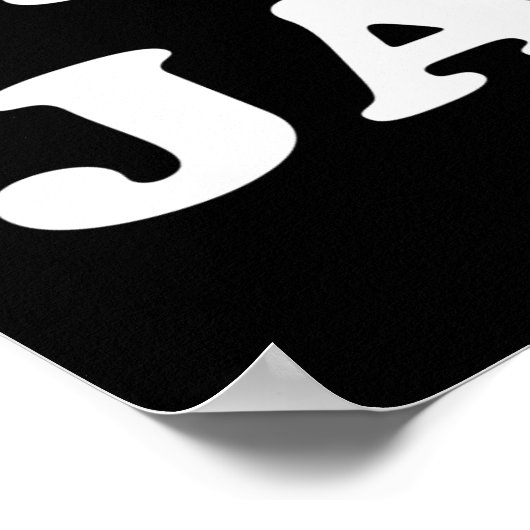 I Love Jazz Poster (Hoek)