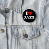 I Love Jazz Ronde Button 5,7 Cm (In situ)