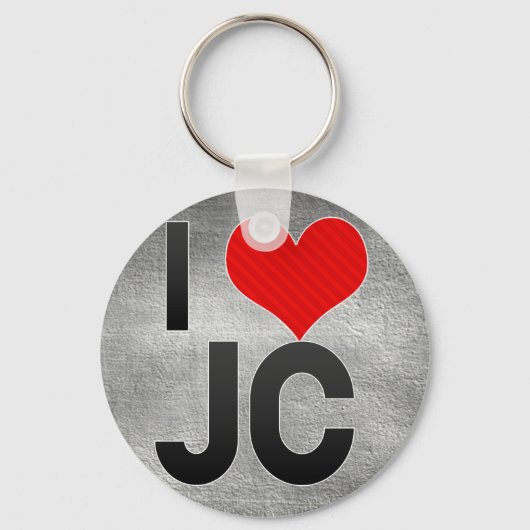 I Love JC Sleutelhanger (Voorkant)