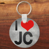 I Love JC Sleutelhanger (Voorkant)