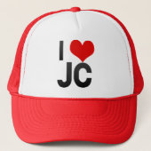 I Love JC Trucker Pet (Voorkant)