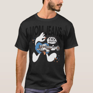 I Love Jeans Retro Arts Muziek Moeder Rock Band Vo T-shirt