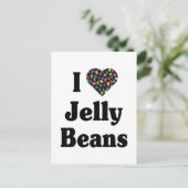 I Love Jelly Beans Briefkaart (Staand voorkant)