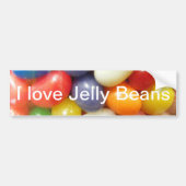 I Love Jelly Beans Bumpersticker (Voorkant)