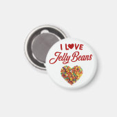 I Love Jellybeans Magneet (Voorkant / Achterkant)