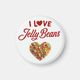 I Love Jellybeans Magneet