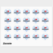 I Love Jellybeans Ronde Sticker (Vel)