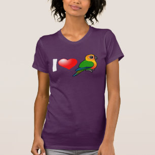 I Love Jenday Conures T-shirt