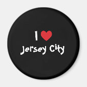 I Love Jersey City Magneet (Voorkant)