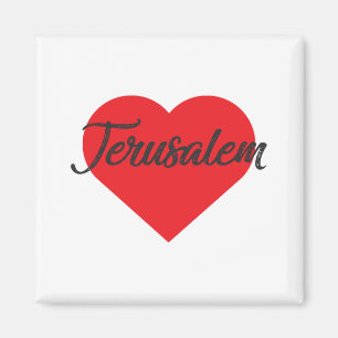 I Love Jerusalem Magneet