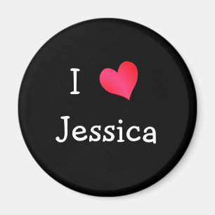 I Love Jessica Magneet
