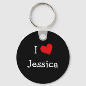 I Love Jessica Sleutelhanger (Voorkant)