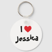 I Love Jessica Sleutelhanger (Voorkant)