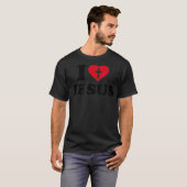 I love Jesus _2  T-shirt (Voorkant volledig)