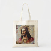  I Love Jesus Aanpasbare naam Tote Bag (Voorkant)