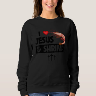 I Love Jesus and Shrimp Cajun Boil Seafood Gumbo M Trui