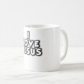 I Love Jesus Koffiemok (Voorkant rechts)