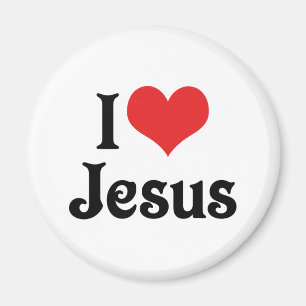 I Love Jesus Magneet