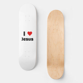 I Love Jesus Persoonlijk Skateboard