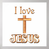 I Love Jesus Poster (Voorkant)